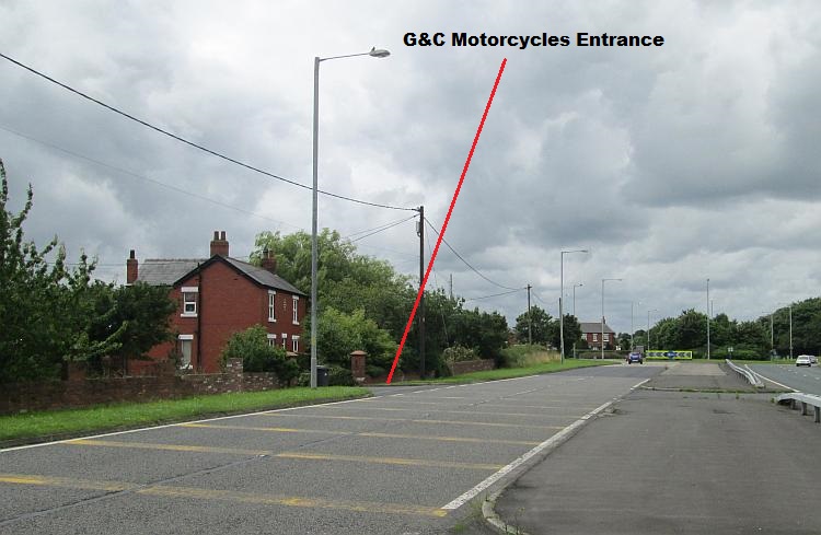 GC Motorcycles Entrance